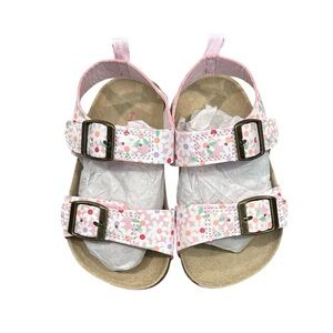 NWT Carters floral cork sandals size 7